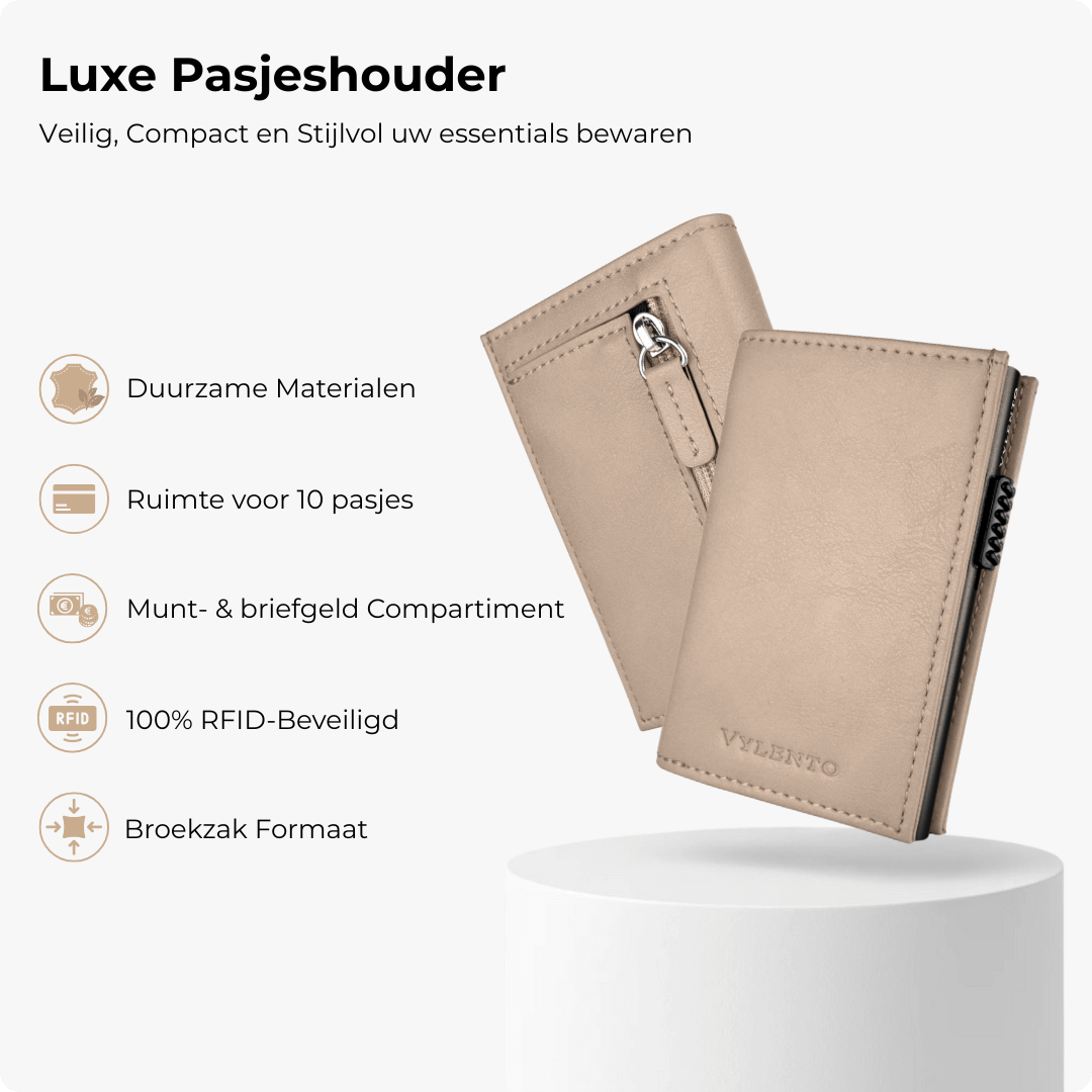 Discovery Pasjeshouder Beige