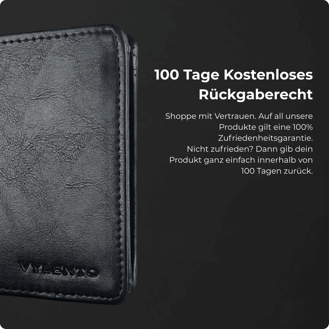 Venture Geldbörse Mattschwarz