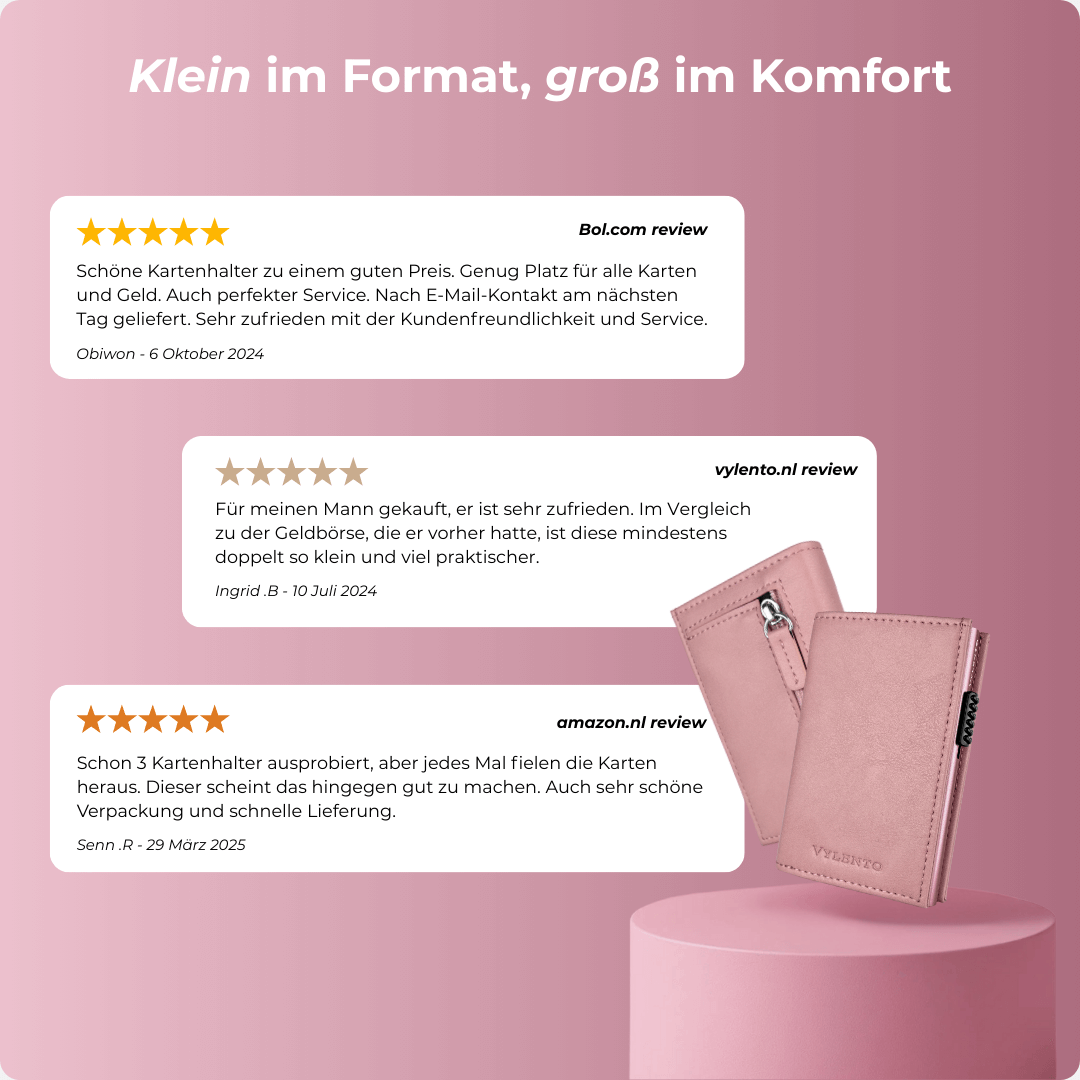 Discovery Smart Wallet Hellrosa