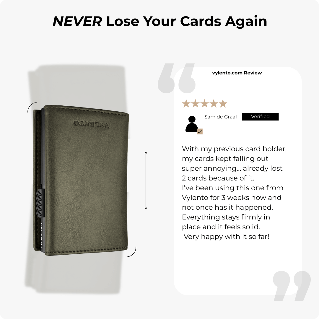 Deluxe Coffee card holder 