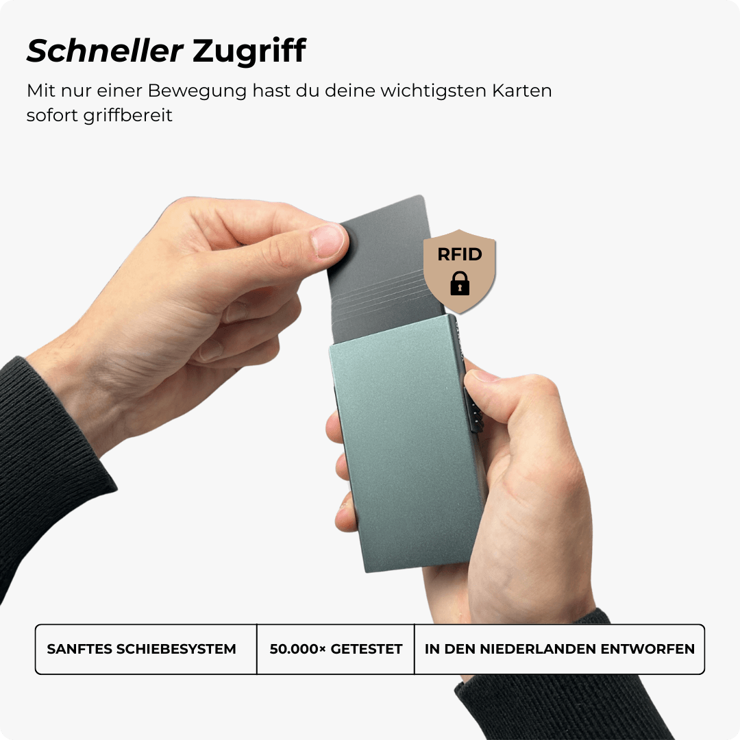 Explore Kartenhalter Titangrau